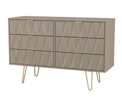 Diamond Bedroom Collection In Mushroom