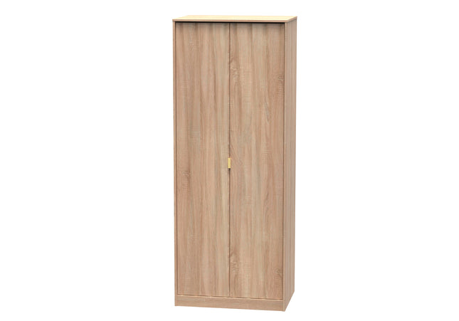 Diamond Trio Bedroom Set In Bardolino Oak