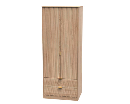 Diamond Trio Bedroom Set In Bardolino Oak