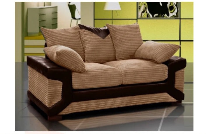 Dino 2 Seat Sofa - Brown