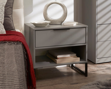 Diego Bedroom Collection In Dusk Grey