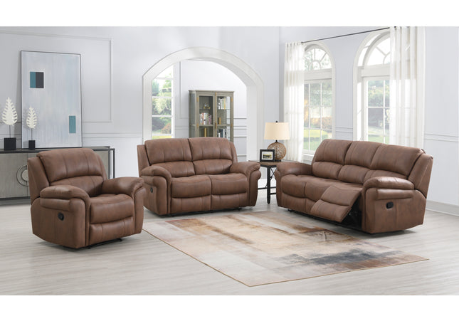 Farnham 3+2 Manual Recliner Set in Ultra Tan