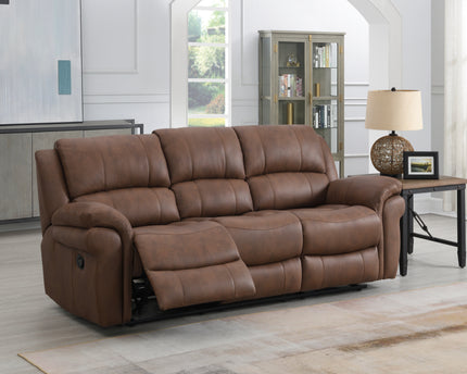 Farnham Manual Recliner 3 Seater in Ultra Tan