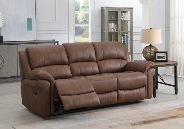 Farnham Manual Recliner 3 Seater in Ultra Tan