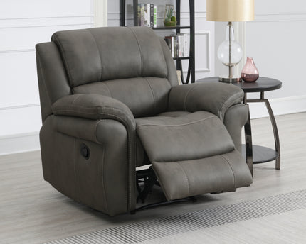 Farnham Manual Recliner Armchair in Ultra Grey