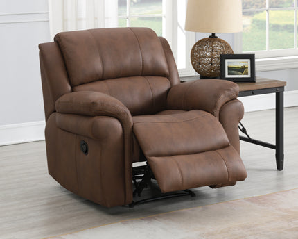 Farnham Manual Recliner Armchair in Ultra Tan