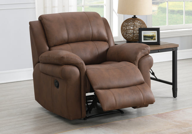 Farnham Manual Recliner Armchair in Ultra Tan