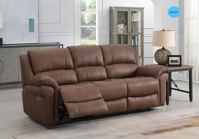 Farnham Ultra Electric 3 Seater in Tan