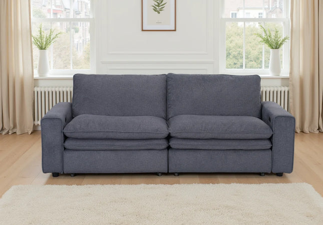 Florence Cloud Electric Sofa – Grey