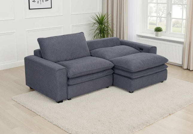 Florence Cloud Electric Sofa – Grey