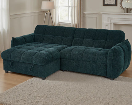 Florida Sofa Bed Teal Universal Corner