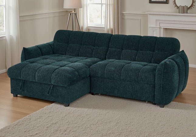 Florida Sofa Bed Teal Universal Corner