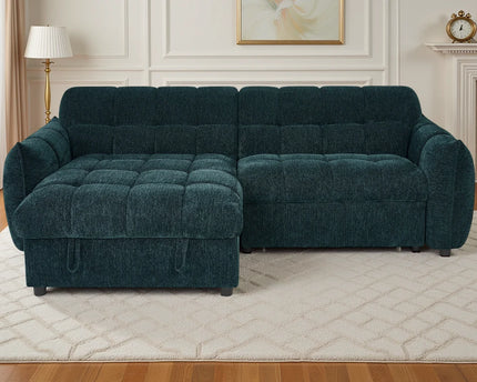 Florida Sofa Bed Teal Universal Corner