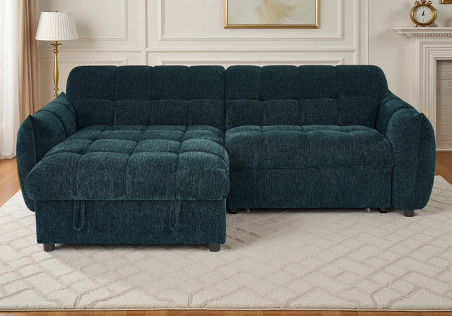 Florida Sofa Bed Teal Universal Corner
