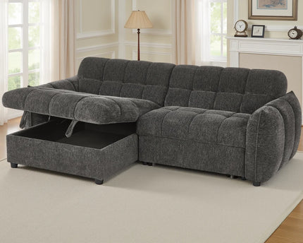 Florida Sofa Bed Grey Universal Corner