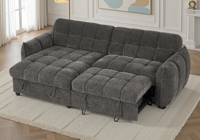 Florida Sofa Bed Grey Universal Corner