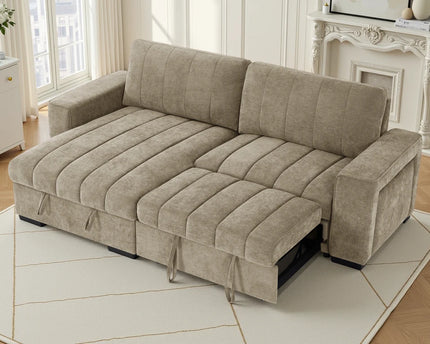 Franklin Universal Corner Sofa Bed – Beige