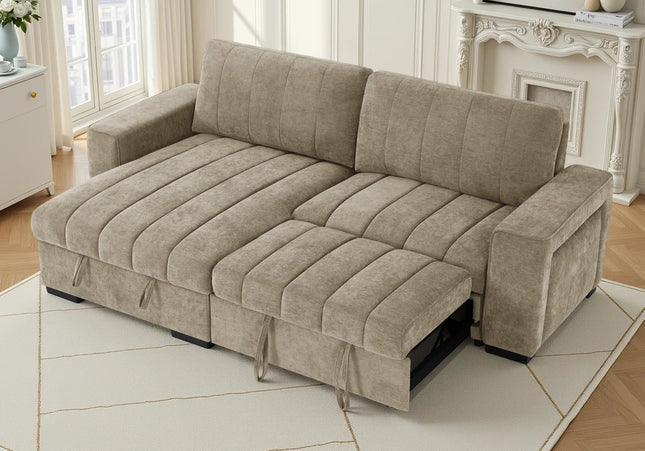 Franklin Universal Corner Sofa Bed – Beige