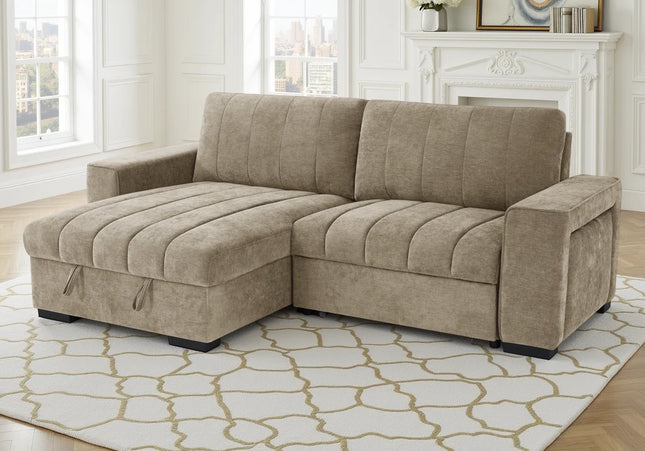 Franklin Universal Corner Sofa Bed – Beige