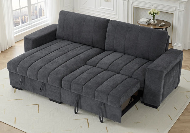 Franklin Universal Corner Sofa Bed – Grey