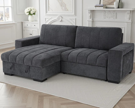 Franklin Universal Corner Sofa Bed – Grey