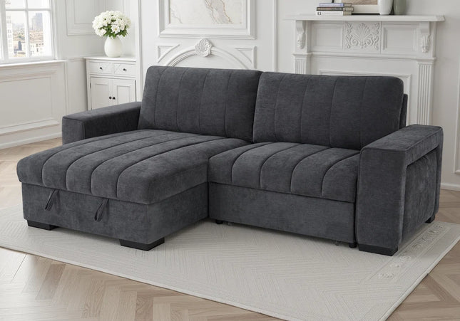 Franklin Universal Corner Sofa Bed – Grey