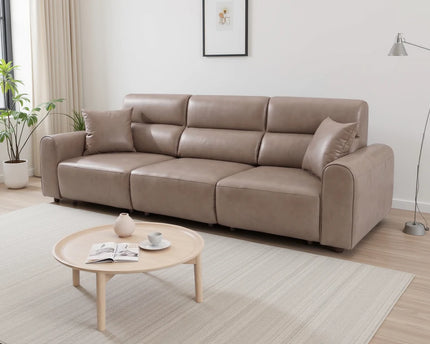 Conway Electric Recliner 3 Seater Sofa – Coffee