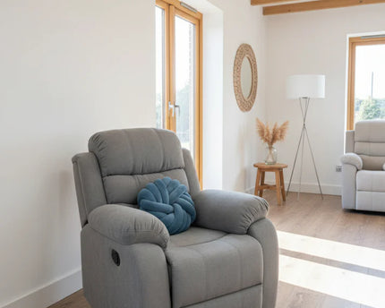 Stanton Manual Recliner 3-2-1 Sofa Set In Grey