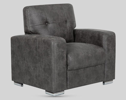 Hampton Armchair in Dark Grey
