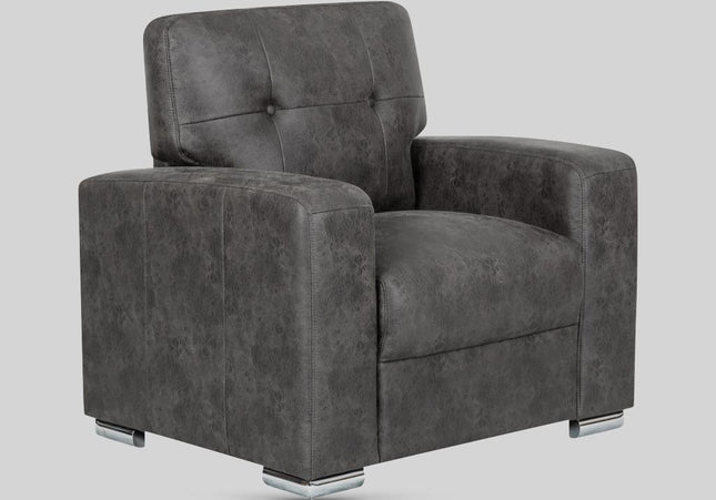 Hampton Armchair in Dark Grey