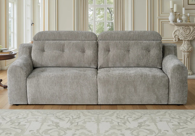 Harlow Electric Reclining Sofa – Grey