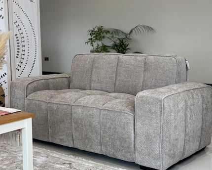 Paris Beige Fabric 2 Seater Sofa