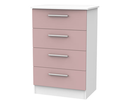 Knightsbridge Bedroom Collection In Pink With White