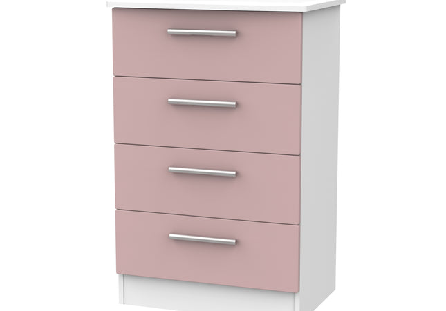 Knightsbridge Bedroom Collection In Pink With White