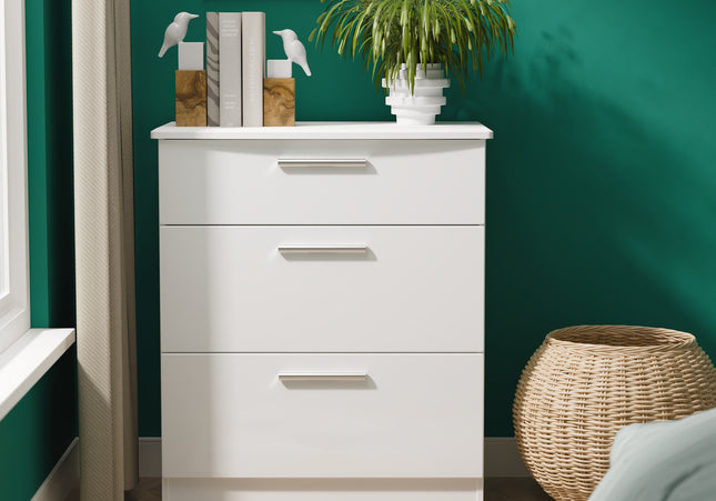 Knightsbridge Bedroom Collection In White Gloss