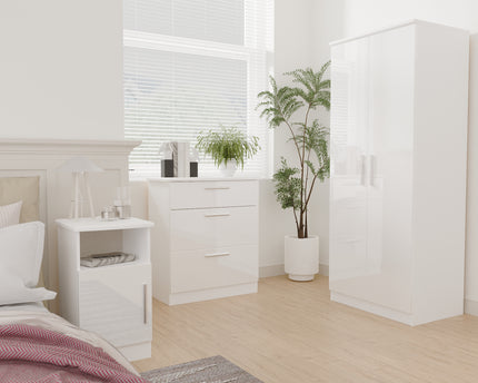 Knightsbridge Bedroom Collection In White Gloss