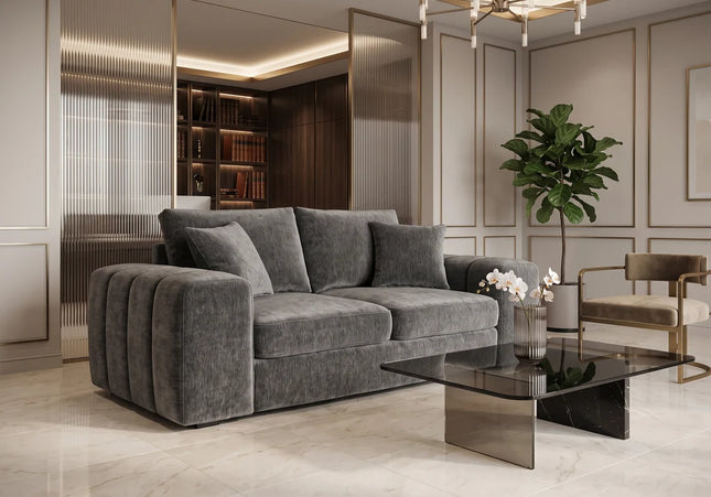 Laguna Grey 2 Seater Sofa