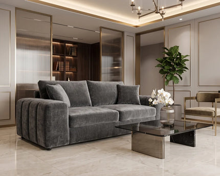 Laguna Grey 3 Seater Sofa
