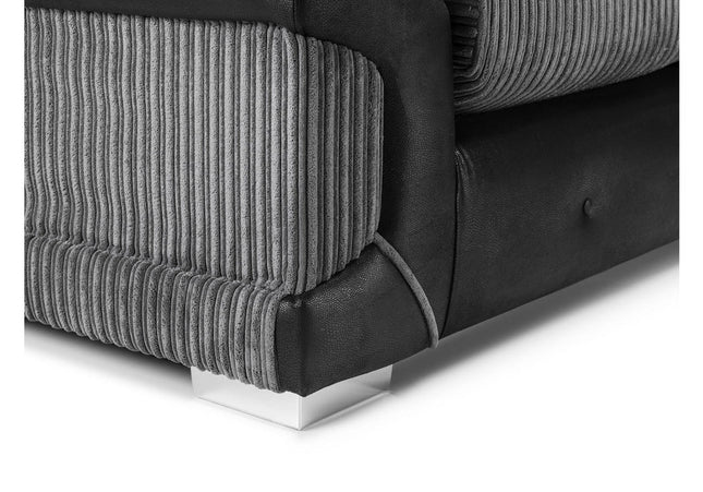 Logan Formal Back Armchair In Grey