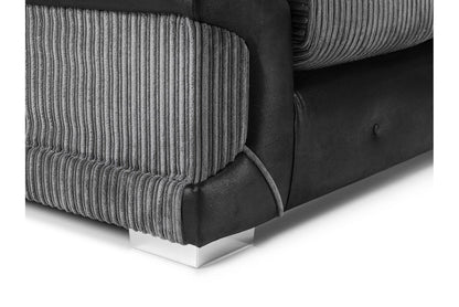 Logan Formal Back Arm Chair - Grey