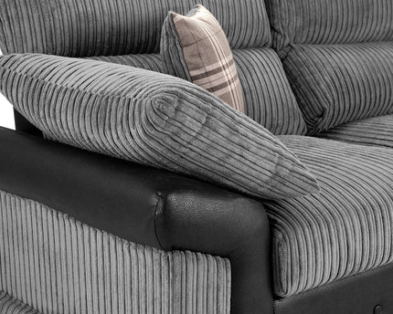 Logan 2C2 Corner Sofa In Grey