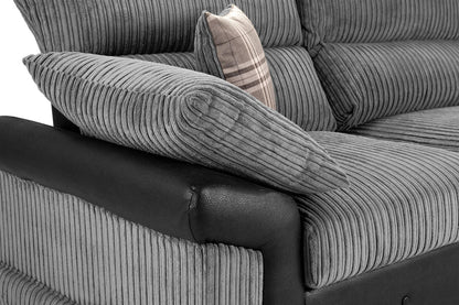 Logan 3&2 Seat Sofa Set - Grey