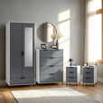 Grey And White Gloss