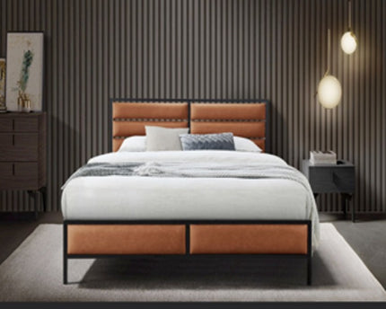 Marford Leather Bed Bundle - Double or King Size