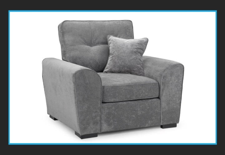 Messina Arm Chair - Grey