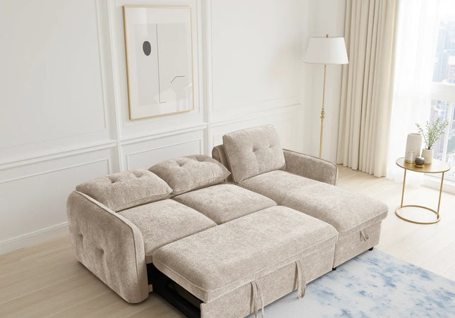 Moscow Beige Sofabed Universal Corner