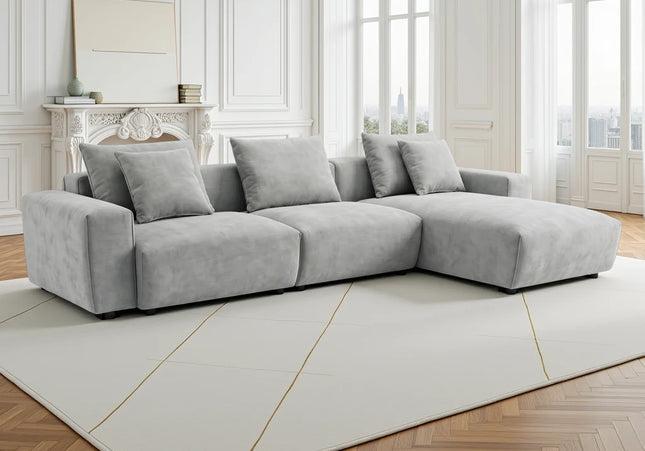 Malibu Universal Corner Sofa – Grey