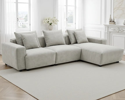 Malibu Universal Corner Sofa – Beige