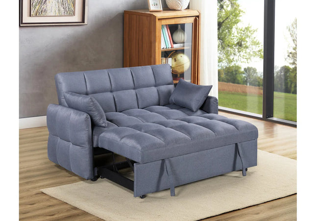 Mason 2 Seat Sofa Bed - Grey
