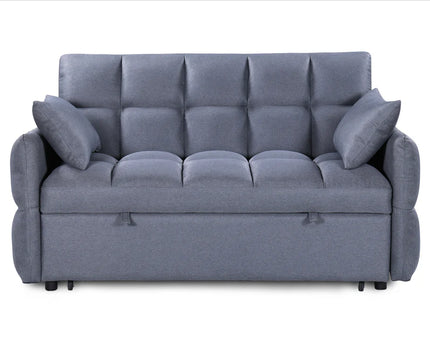 Mason 2 Seat Sofa Bed - Grey